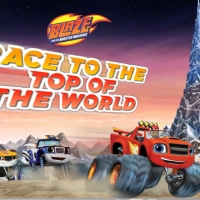 Blaze And The Monster Machines. Race To The Top Of World!
