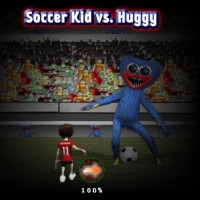 Fußballkind Gegen Huggy
