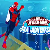 Spiderman Sea Adventure - Pill Pull Game game screenshot