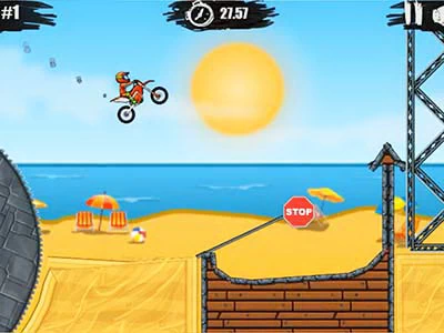 Moto X3M mängu ekraanipilt