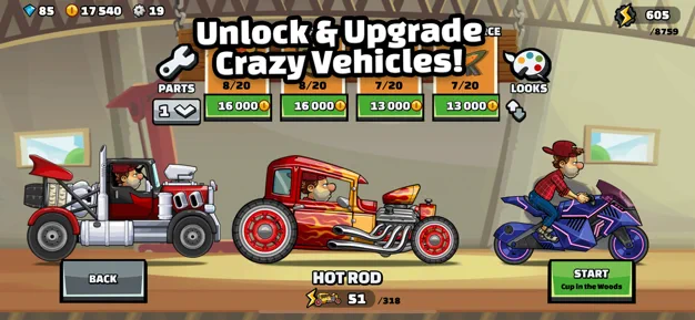 Hill Climb Racing 2 screenshot #4