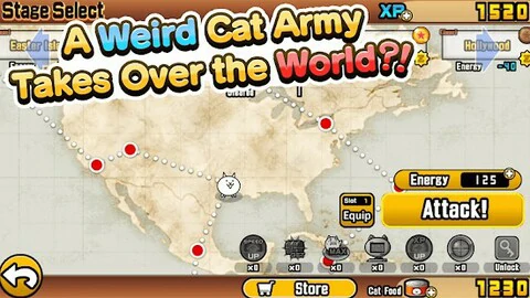 The Battle Cats screenshot #1