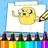 adventure_time_how_to_draw_jake Jogos