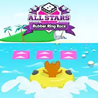 all_stars_rubber_ring_race เกม