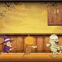 Escape De La Habitación De Halloween De Amgel 22 captura de pantalla del juego