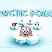 Pong Ártico captura de tela do jogo