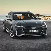 Quebra-cabeça Audi RS6 Avant captura de tela do jogo