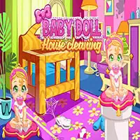 Gioco Di Pulizia Della Casa Delle Bambole screenshot del gioco