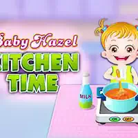 Baby Hazel Kitchen Time