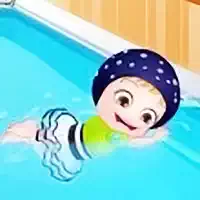 Baby Hazel Swimming Time