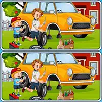 car_garage_differences ゲーム