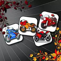 Cartoon Motorräder Speicher Spiel-Screenshot
