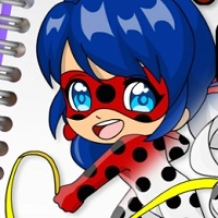 chibi_dotted_girl_coloring_book Παιχνίδια