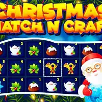 Weihnachtsmatch N Craft Spiel-Screenshot