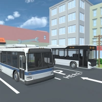 城市公交车停车模拟器挑战3D