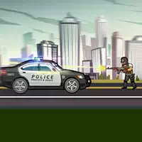 市警察の車 ゲームのスクリーンショット