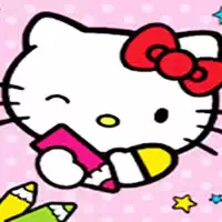 Hello Kitty Ile Numaraya Göre Renk Ve Boya