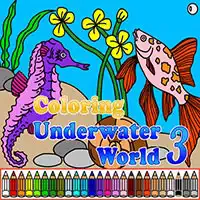 Colorat Lumea Subacvatică 3 captură de ecran a jocului