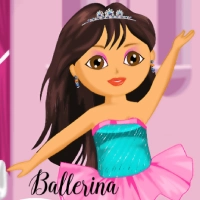 dora_ballerina_dressup เกม