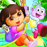 Dora រុករក Jigsaw រូបថតអេក្រង់ហ្គេម