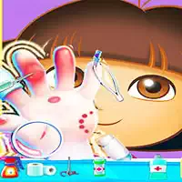 dora_hand_doctor_fun_games_for_girls_online Խաղեր