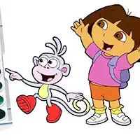 dora_the_explorer_coloring_book თამაშები