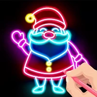 draw_glow_christmas ゲーム