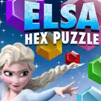 Elsa Hex Puzzle játék képernyőképe
