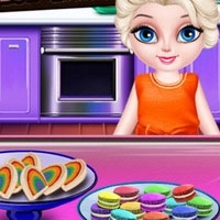 elsa_little_chef_rainbow_baking Lojëra