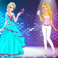 elsa_vs_barbie_fashion_contest гульні