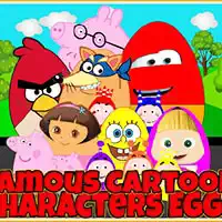 प्रसिद्ध कार्टून चरित्र अंडे