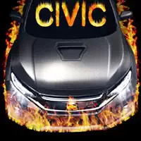 fast_and_drift_civic гульні