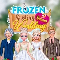 Svatba Frozen sester