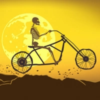 Bicicletă Cu Roți De Halloween
