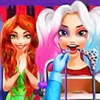 Harley Quinn Dentista E Maquiagem