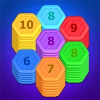 hexa_stack_sort ألعاب