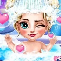 ice_queen_baby_bath игри