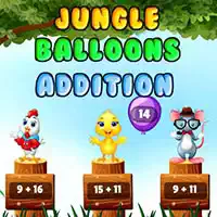 Jungle Balloner Tilføjelse skærmbillede af spillet