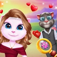 Cặp mèo Kitty dễ thương cho Ngày Valentine