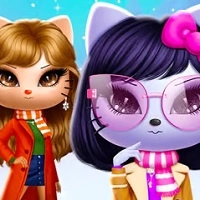 kitty_squad_winter_dress_up Игры