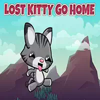 🕹️ Play Lost Kitty Go Home Game: Free Online Cat Path Making Video Game  for Kids & Adults