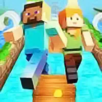 minecraft_endless_runner เกม