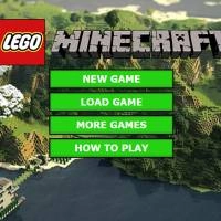 Minecraft Lego тоглоомын дэлгэцийн агшин