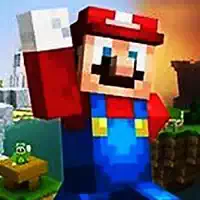 Minecraft Mario Παζλ