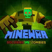 Minewar-Soldaten Gegen Zombies