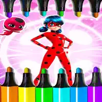 Miraculous Ladybug Kleurspel