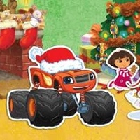 Distracție cu Stickeri Festivi Nick Jr.