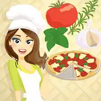 Pizza Margherita - Cozinhando Com Emma captura de tela do jogo