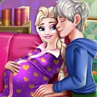 pregnant_elsa_baby_birth гульні