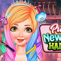 princess_new_look_haircut เกม